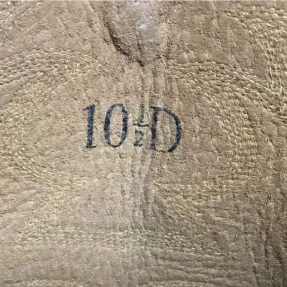 Mis-sized MENS ARIAT  SIZE R 9.5 EE Left 10.5D - Picture 9 of 11